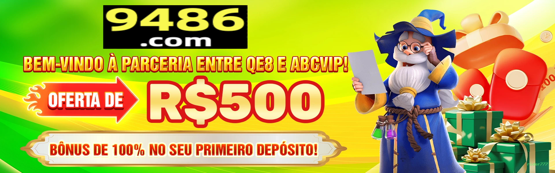 Notificações e promoções